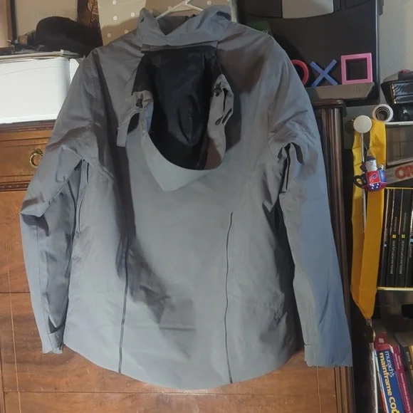 Eddie Bauer grey Fall coat - Picture 3 of 4